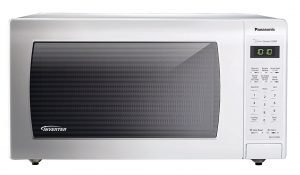 Panasonic NN-SN736W White 1.6 Cu. Ft. Countertop Microwave Oven with Inverter Technology