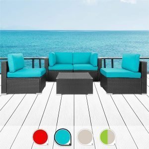 Walsunny 5 pieces patio Outdoor furniture